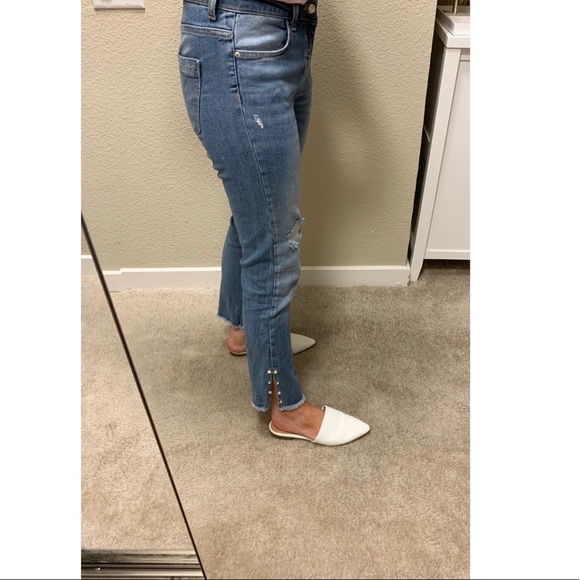Zara jeans with pearl detail - Picture 6 of 7